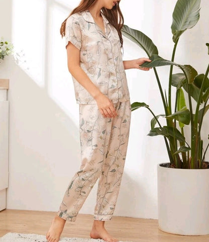 Pijama estampado floral BI05