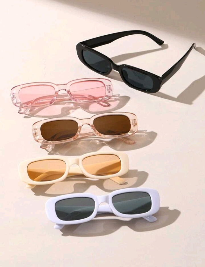 5 Piezas Gafas de Sol Cuadrados GX06