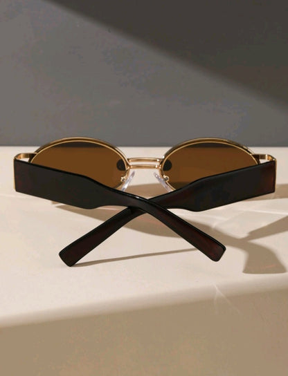 Gafas de Sol Clásicas en Forma Oval GX08